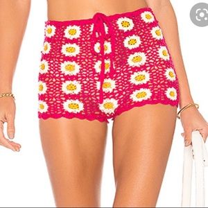 Lovers & Friends Daisy Shorts Pink Size L